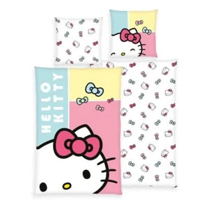 Ropa de cama Hello Kitty Hello Kitty Bow 135 x 200 cm / 80 x 80 cm - Imagen 1 de 1