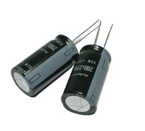 [2 Stk.] _ 270uF 200V 105' Rubycon KXW 200KXW270MEFC16X30 kondensatoren 16x30mm - Bild 1 von 3