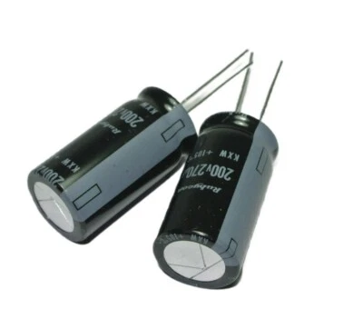 [2 Stk.] _ 270uF 200V 105' Rubycon KXW 200KXW270MEFC16X30 kondensatoren 16x30mm - Bild 1 von 3
