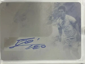 2015 Leaf Q Lionel Messi Magenta Printing Plate Auto 1/1 - Picture 1 of 2