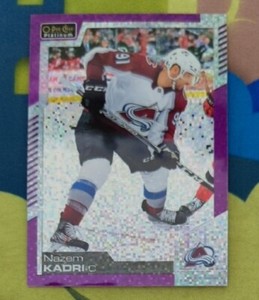 2020-21 O-Pee-Chee Platinum Nazem Kadri - Violet Pixels  /399