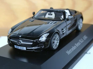 Schuco Mercedes SLS AMG Roadster schwarz metallic - dealer 35 - 1:43 - Picture 1 of 7