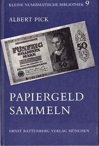 Papiergeld Sammeln von Albert Pick, Battenberg Verlag 1971 - Bild 1 von 5