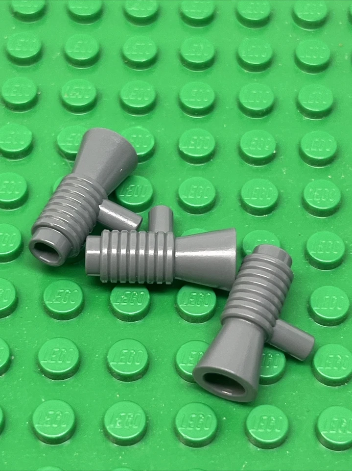 LEGO Utensil Megaphone Blaster light gray 4349 for minifigure Lot Of 3 - Image 1 of 1