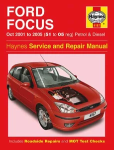 Manuale officina Ford Focus Benzina Diesel 2001-2005 Haynes - Foto 1 di 5