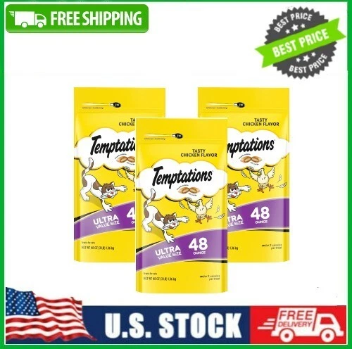 Whiskas Temptations Chicken 48 Oz By Pedigree