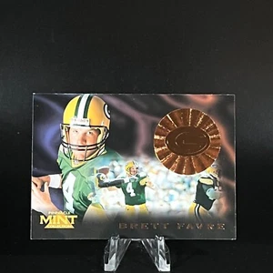 Brett Favre 1996 Pinnacle Mint Collection Bronze #9 HOF Packers LOOK!! - Picture 1 of 2