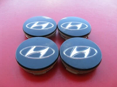 HYUNDAI AZERA GENESIS SANTA FE KONA 4 WHEEL RIM HUB CAP HUBCAP CENTER COVER #136 - Image 1 of 3