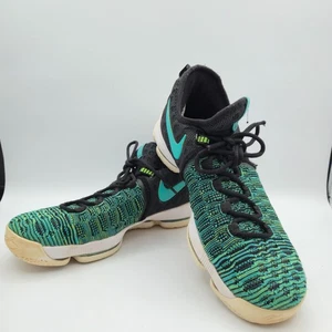 Nike KD 9 Unlimited Herren Größe 8 schwarz hyper türkis Volt Flyknit Basketball - Bild 1 von 11