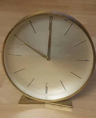 Junghans Meister Kaminuhr Mechanisch, Messing 50er Jahre - Bild 1 von 4