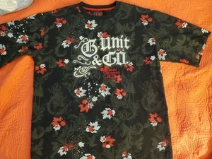 Vintage G-Unit T-Shirt Mens XL Y2K Streetwear 50 Cent Hip-Hop Rap XLarge Black - Picture 1 of 15