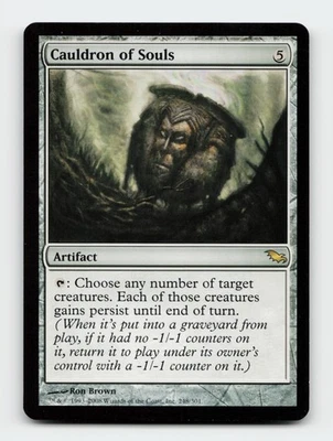 Cauldron of Souls Shadowmoor Magic The Gathering MTG Card - Image 1 of 2