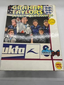 Graham Taylor’s Soccer Challenge (Amiga, 1992) Big Box – 2 Disks + Manual - Picture 1 of 4