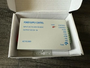 3A Access Control Power Supply Controller Switch For Video Intercom System K80 - Picture 1 of 3
