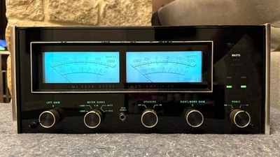 McIntosh MC-2205 Hi-Fi Classic 200W Stereo Power Amplifier - With Box - Serviced - Image 1 of 4