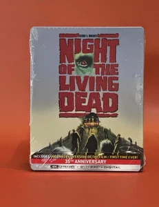 NEW Night of the Living Dead 1990 4K Ultra HD Digital SteelBook 4K Digital ✅✅ - Picture 1 of 3