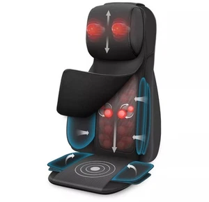 Upgrade Snailax Nacken Rücken Massagegerät mit Wärme, Ganzkörper Massagesessel Auflage, Geschenk - Bild 1 von 8