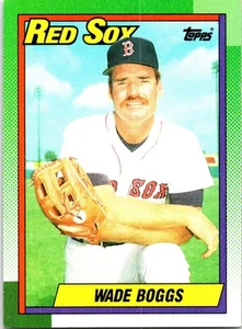 1990 Topps #760 Wade Boggs - Picture 1 of 2