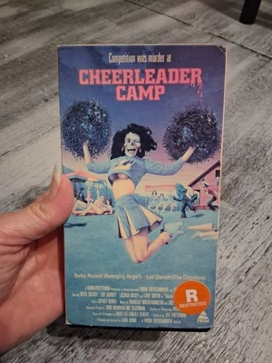 Cheerleader Camp VHS Tape Plays Tested 1980's Horror/slasher Rated R - Image 1 of 4