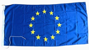 Euro Stars - Quality Sewn Flag - 2 Yards- 72 " x 36" (180 cms) - rope & toggle - Picture 1 of 1