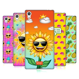 OFFICIAL emoji® HAPPY SUMMER SOFT GEL CASE FOR SONY PHONES 2 - Picture 1 of 17