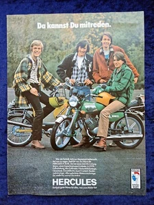 Hercules K 50 RL, und Hobby - Rider HR 2 Werbung 1978 - Bild 1 von 1