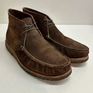 Rancourt & Co. Blaine Chukka Brown Walnut Orion Suede Horween Made in USA 10 - Picture 1 of 12