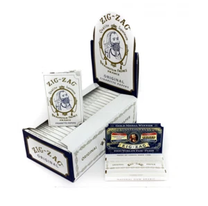 Zig-Zag White - 10 PACKS - Zig Zag Single Wide 1.0 Rolling Papers - Picture 1 of 4