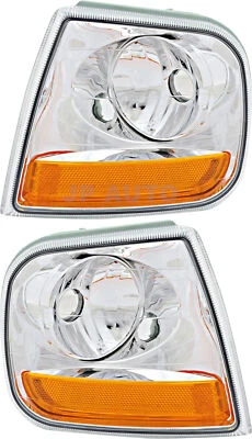 For 1997-2003 Ford F150 F250 Expedition Corner Light Set Pair Foto 1 de 4