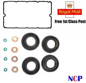 PEUGEOT CITROEN FIAT FORD 2.2 2.4 ROCKER COVER GASKET SEAL + INJECTOR SEAL KIT - Picture 1 of 1