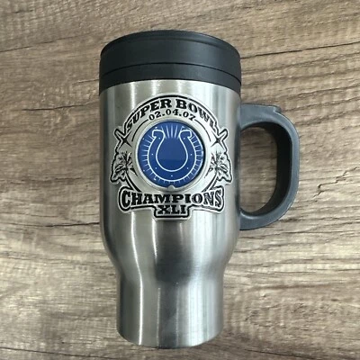 Taza Indianapolis Colts Super Bowl Champion XLI 02-04-07 Foto 1 de 4