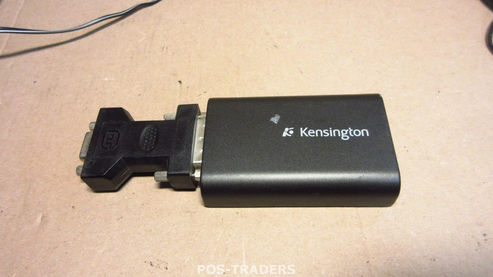 Kensington K33907 USB to Dvi-vga Dual Monitor Video Adapter EXCL CABLES - Bild 1 von 4