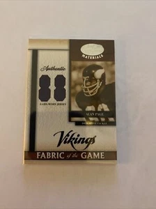 JERSEY 2008 LEAF CERTIFIED JERSEY #55/88 ALAN PAGE VIKINGS HOF - Picture 1 of 11