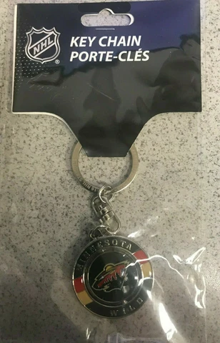 Minnesota Wild 2016 NHL Stadium Series Licensed Hockey Spinner Keychain Cover