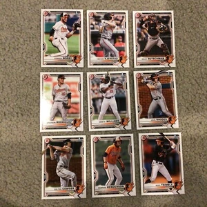 Colton Cowser RC Conner Norby +7 Orioles Team Set 2021 Bowman Draft Base Paper - Bild 1 von 1