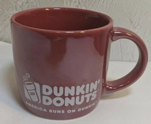Dunkin’ Donuts Coffee Mug America Runs On Dunkin - Picture 1 of 5