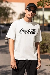 T-Shirt Nuova Logo Coca-Cola Qualità Premium S-2XL - Foto 1 di 1