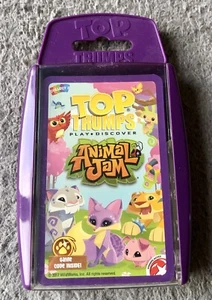 Juego de Cartas Top Trumps Animal Jam para Familia, Niños, Juego Completo - Imagen 1 de 4