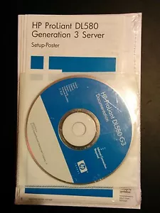HP documentazione/software per HP Proliant DL580 Generation 3 Server 378731-023 - Imagen 1 de 1
