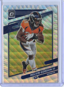 2021 Donruss Optic Football Premium Silver #/299 NO. 28 Noah Fant - Denver Bronc