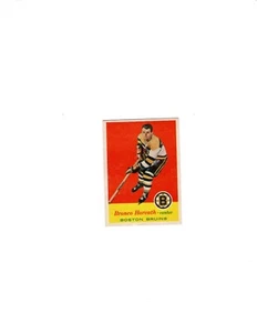 1957-58 Topps Hockey #7 Bronco Horvath rookie - Picture 1 of 2