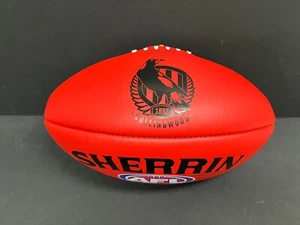 AFL COLLINGWOOD MAGPIES SHERRIN AUSTRALIAN LEATHER TEAM FOOTBALL - Daicos MCG - Picture 1 of 4