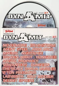 ✪ ROCK HARD DYNAMIT #37/2003 METAL-MAGAZIN CD-SAMPLER NM/VG+ - Bild 1 von 3