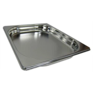 GN 1/2 Gastronormbehälter GN-Behälter Edelstahl 2,5 Liter Tiefe 40mm Gastronorm - Bild 1 von 4