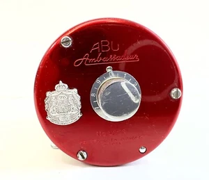 ABU Garcia Ambassador No. 5000 Fishing Reel Red - Picture 1 of 7