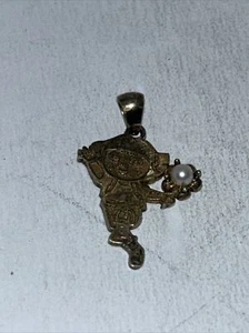 Nickelodeon Dora the Explorer Jumping Sterling Silver 2010 w/ pearl Viacom, 925 - Picture 1 of 4
