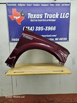 Guardabarros delantero derecho del lado del pasajero Ford Super Duty 1999-2007 F250 F350 F450 F550 Exc Foto 1 de 4