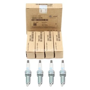 Genuine 1884611070 Spark Plug 4PCS For Hyundai Genesis Coupe 2010-2016 - Picture 1 of 3