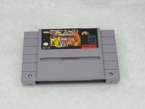 Cartucho de juego SNES WWF Super Wrestlemania solo funciona probado - Imagen 1 de 3