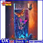 5D DIY Full Round Drill Diamond Painting Colorful Butterfly In A Jar 30x40cm UK
